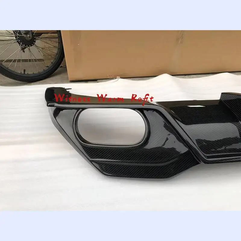 Bmw 8 Series 840i 4-door High Quality Dry Carbon Rear Diffuser Lip with Tail Pipes Car Styling Car Body Kit 2019 - Image 4