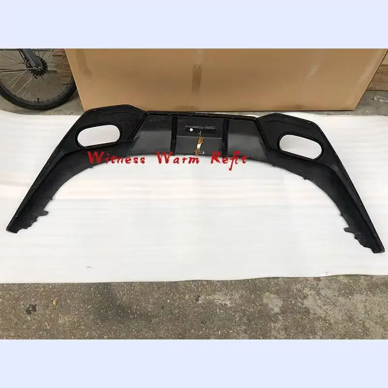 Bmw 8 Series 840i 4-door High Quality Dry Carbon Rear Diffuser Lip with Tail Pipes Car Styling Car Body Kit 2019 - Image 2