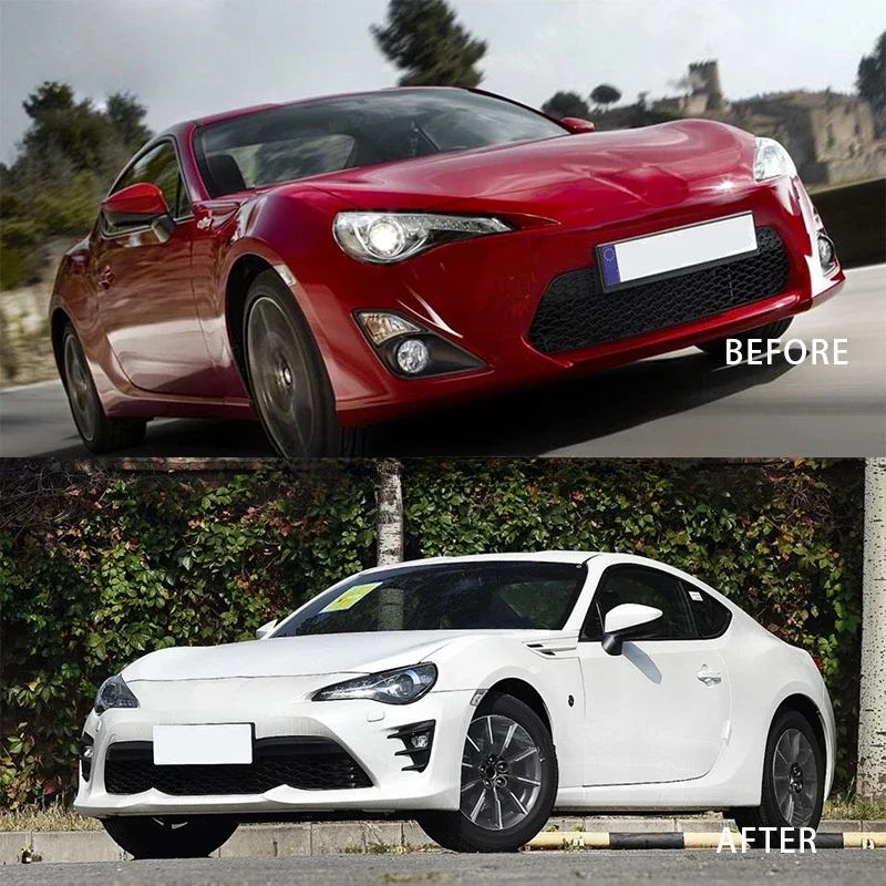Pp Plastic Front And Rear Bumper 2013-2016 Upgrade To 2017-2019 Bodykit For Toyota GT86 BRZ Old To New Body Kit - Image 2