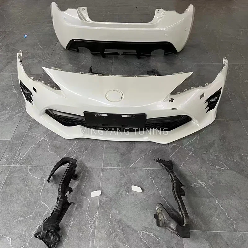 Pp Plastic Front And Rear Bumper 2013-2016 Upgrade To 2017-2019 Bodykit For Toyota GT86 BRZ Old To New Body Kit