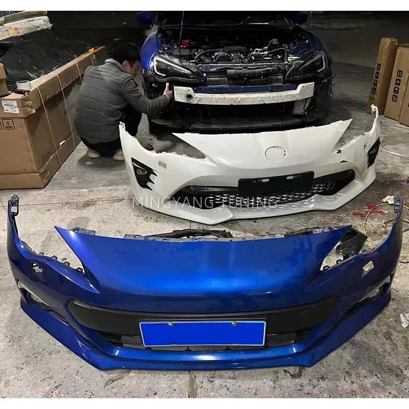 Pp Plastic Front And Rear Bumper 2013-2016 Upgrade To 2017-2019 Bodykit For Toyota GT86 BRZ Old To New Body Kit - Image 5