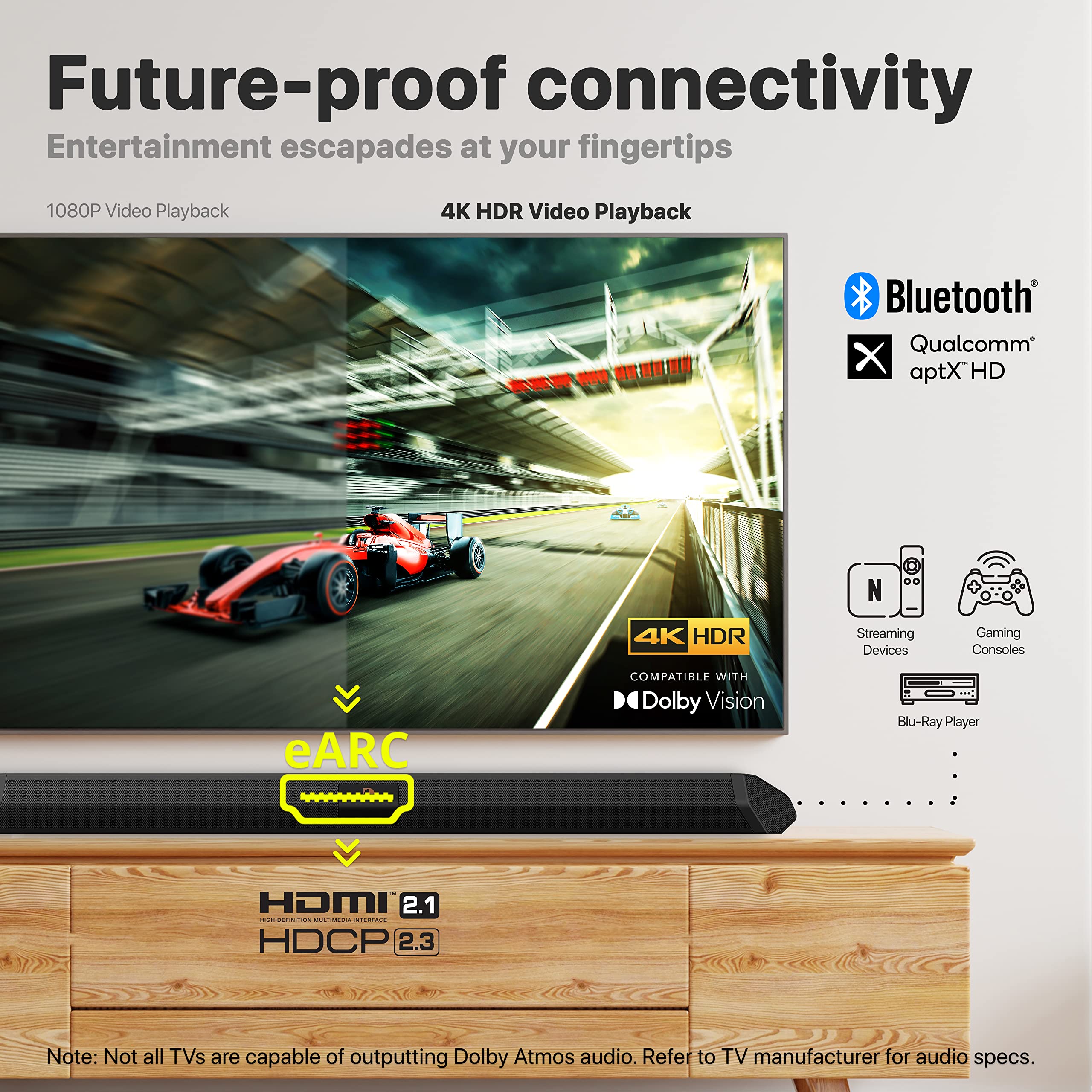 Nakamichi Shockwafe Ultra 9.2.4 Channel Dolby Atmos/DTS:X Soundbar with Dual 10" Subwoofers (Wireless), 4 Rear Surround Effects Speakers, eARC and SSE Max Technology (Flagship) - Image 3