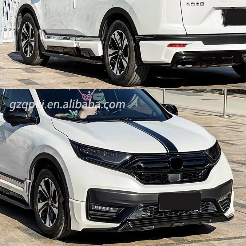 DJ Version Front Lip Side Skirt Rear Lip Suitable for 2021 Honda CRV Bumper Body Kit - Image 3