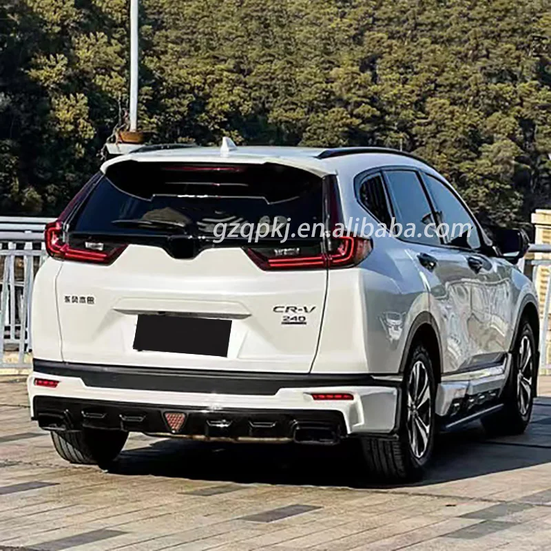 DJ Version Front Lip Side Skirt Rear Lip Suitable for 2021 Honda CRV Bumper Body Kit - Image 5