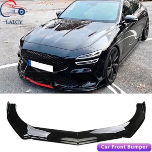 LAICY For Genesis G70 G80 G90 Car Front Bumper Chin Lip Spoilers Body Kits Splitter Skirt Diffuser Protection Guard Cover