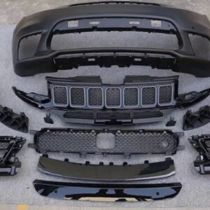 Landor Car Conversion Bumper Bodykit SRT-8 Body Kit for Jeep Grand Cherokee SRT8 2017 + PP Material