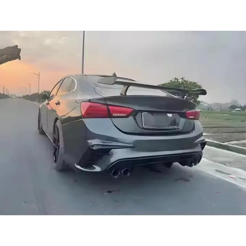 Modification Body Kit for Chevrolet Malibu 2016 2017 2018 2019 2020 2021 2022 Pp Aftermarket Parts Includes Car Rear Bumper - Image 4