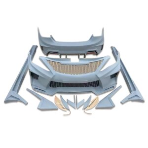 EX Type Car Bumper for Hyundai Sonata Eight Generations 2011-2015 Front Bumper Rear Bumper Side Skirt Car Body Kit Auto Parts