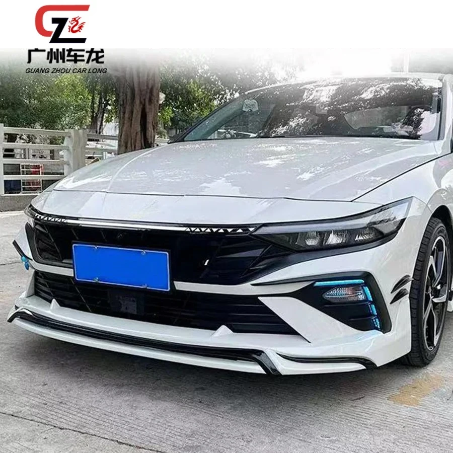 Carlong Car Body Kit for 2023-2025 Hyundai Elantra Front Lip Rear Lip Side Skirts Car Bumper Lips for CN7 ABS Material No Color - Image 3