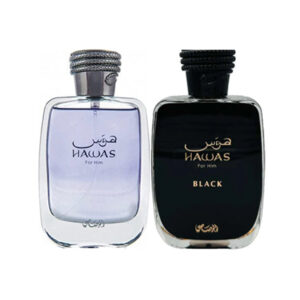 Rasasi Hawas Pour Homme & Rasasi Hawas Black Bundle