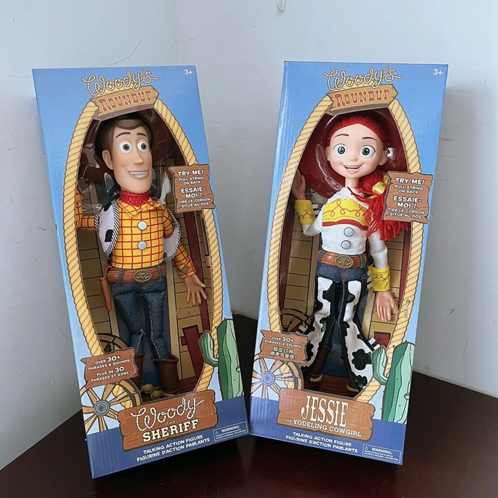 Toy Story 4 Talking Woody & Jessie Figure Set