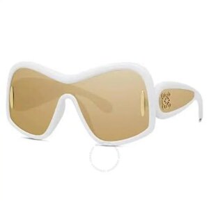 Loewe | Brown Mirror Mask Unisex Sunglasses LW40131I 25G 135