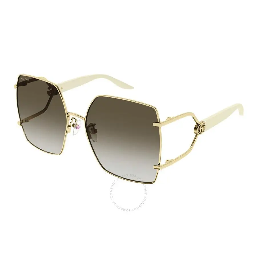 Gucci | Brown Gradient Butterfly Ladies Sunglasses GG1564SA 003 61