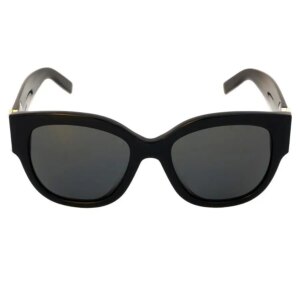 Saint Laurent | Grey Round Ladies Sunglasses SL M95/F 005 56