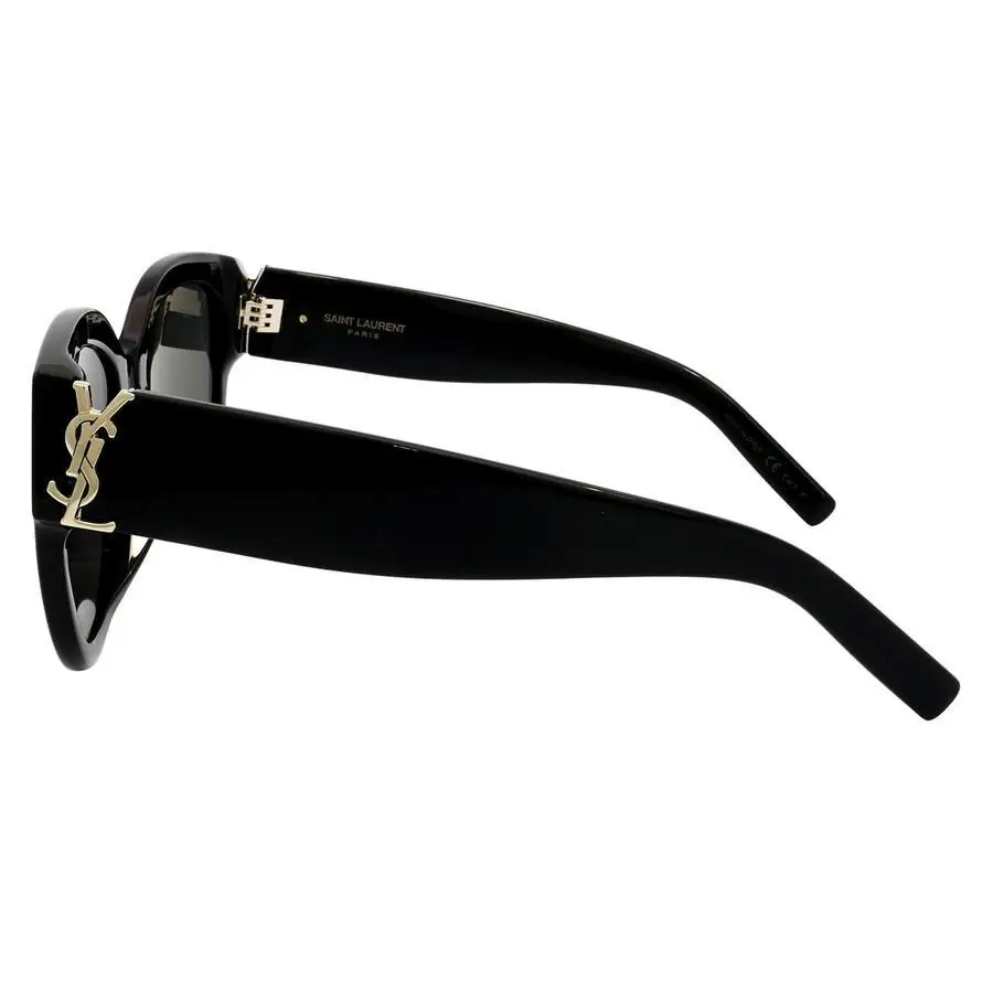 Saint Laurent | Grey Round Ladies Sunglasses SL M95/F 005 56 - Image 3