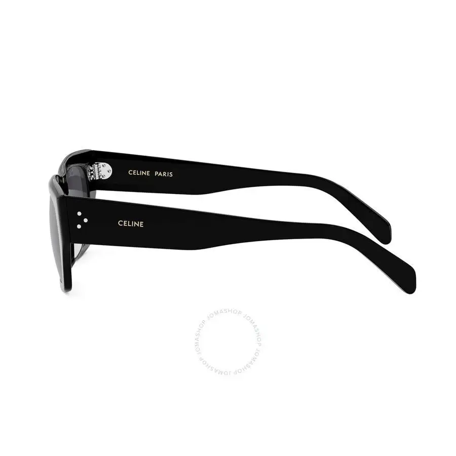 Celine | 3 Dots Polarized Grey Square Ladies Sunglasses CL40297U 01D 53 - Image 3
