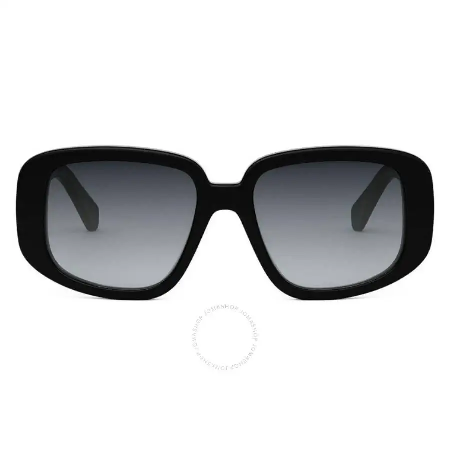 Celine | Bold 3 Dots Smoke Gradient Butterfly Ladies Sunglasses CL40299U 01B 55