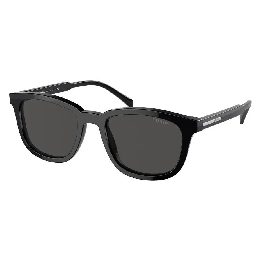 Prada | Dark Grey Square Men's Sunglasses PR A21S 16K08Z 53