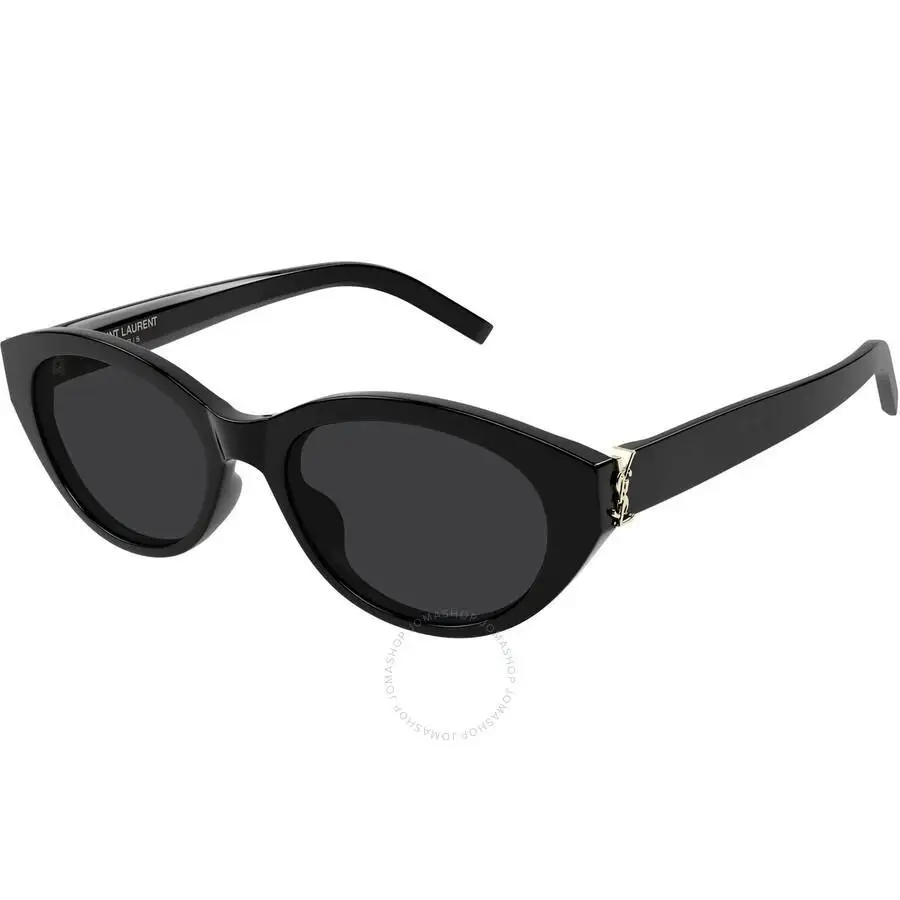 Saint Laurent | Black Oval Ladies Sunglasses SL M148 001 54