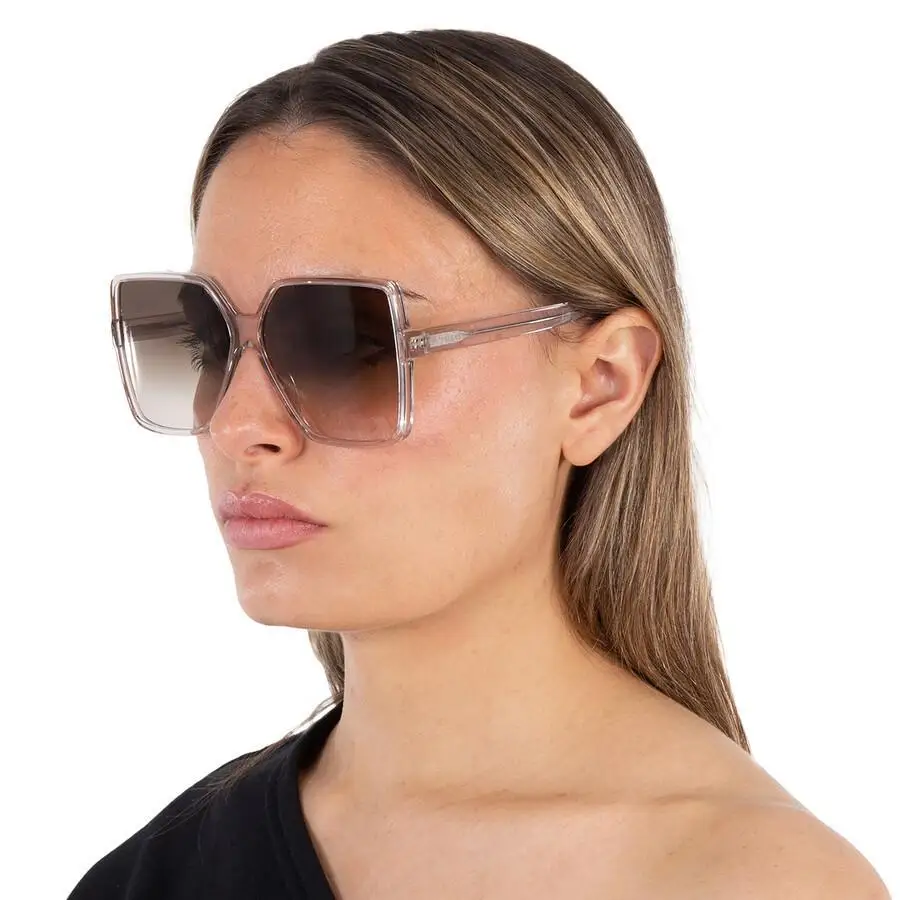 Saint Laurent | Brown Gradient Square Ladies Sunglasses SL 232 BETTY-005 63 - Image 2