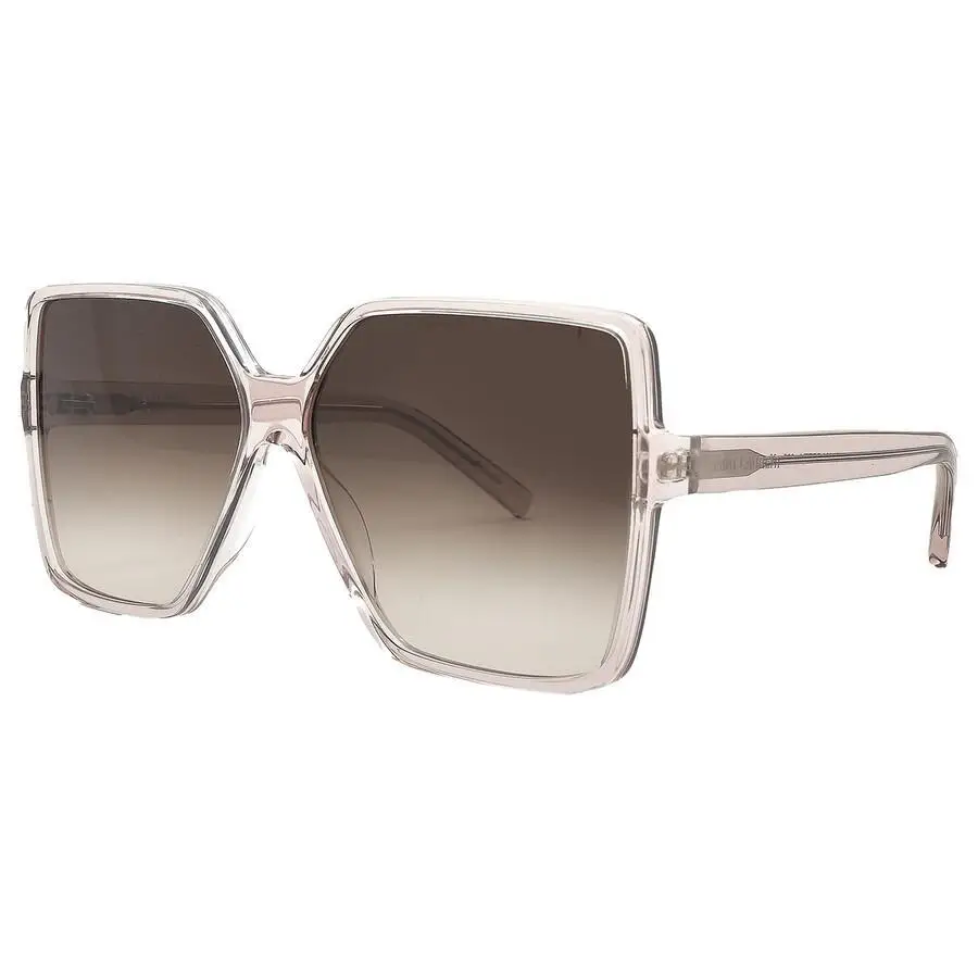 Saint Laurent | Brown Gradient Square Ladies Sunglasses SL 232 BETTY-005 63 - Image 3