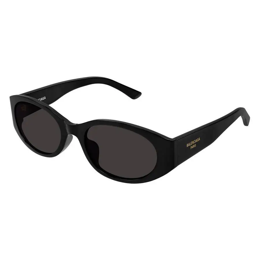 Balenciaga | Grey Oval Ladies Sunglasses BB0396SK 001 55