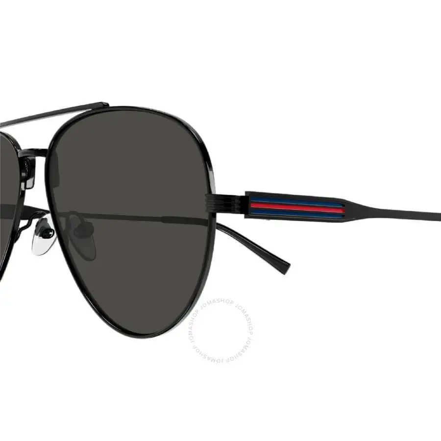 Gucci | Grey Pilot Men's Sunglasses GG1874S 001 57 - Image 3