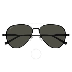 Gucci | Grey Pilot Men's Sunglasses GG1874S 001 57
