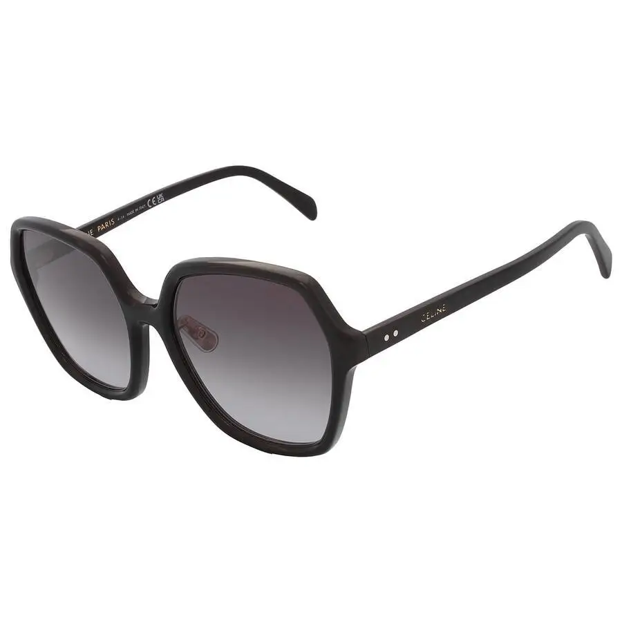 Celine | Smoke Gradient Geometric Ladies Sunglasses CL40230F 01B 58 - Image 3