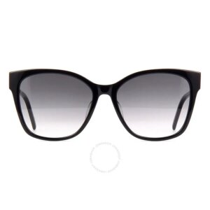 Saint Laurent | Grey Gradient Butterfly Ladies Sunglasses SL M48S/K 002 56