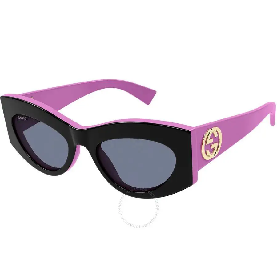 Gucci | Grey Cat Eye Ladies Sunglasses GG1843S 005 53