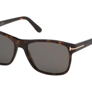 Tom Ford | Giulio Polarized Smoke Square Men's Sunglasses FT0698 52D 59