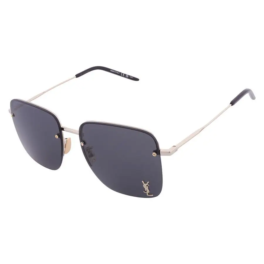 Saint Laurent | Black Square Ladies Sunglasses SL 312 M 013 58 - Image 3