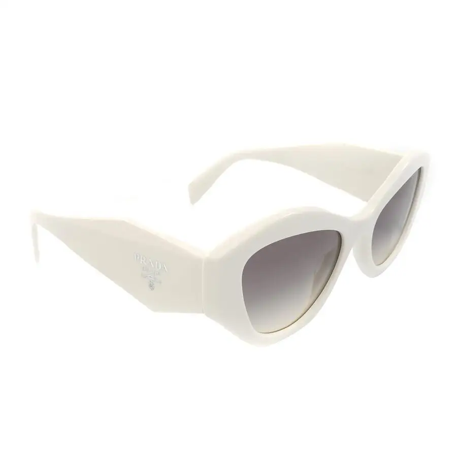 Prada | Gray Gradient Irregular Ladies Sunglasses PR 07YS 142130 53 - Image 3
