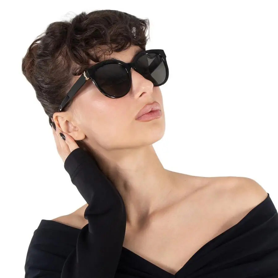 Saint Laurent | Grey Round Ladies Sunglasses SL M29 003 52 - Image 2