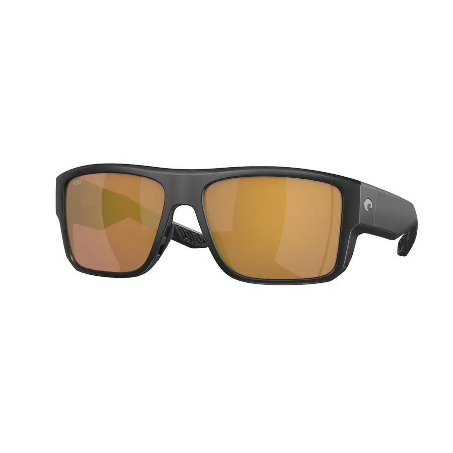 Costa Del Mar | TAXMAN Gold Mirror Polarized Glass Pilot Men's Sunglasses 6S9116 911604 59