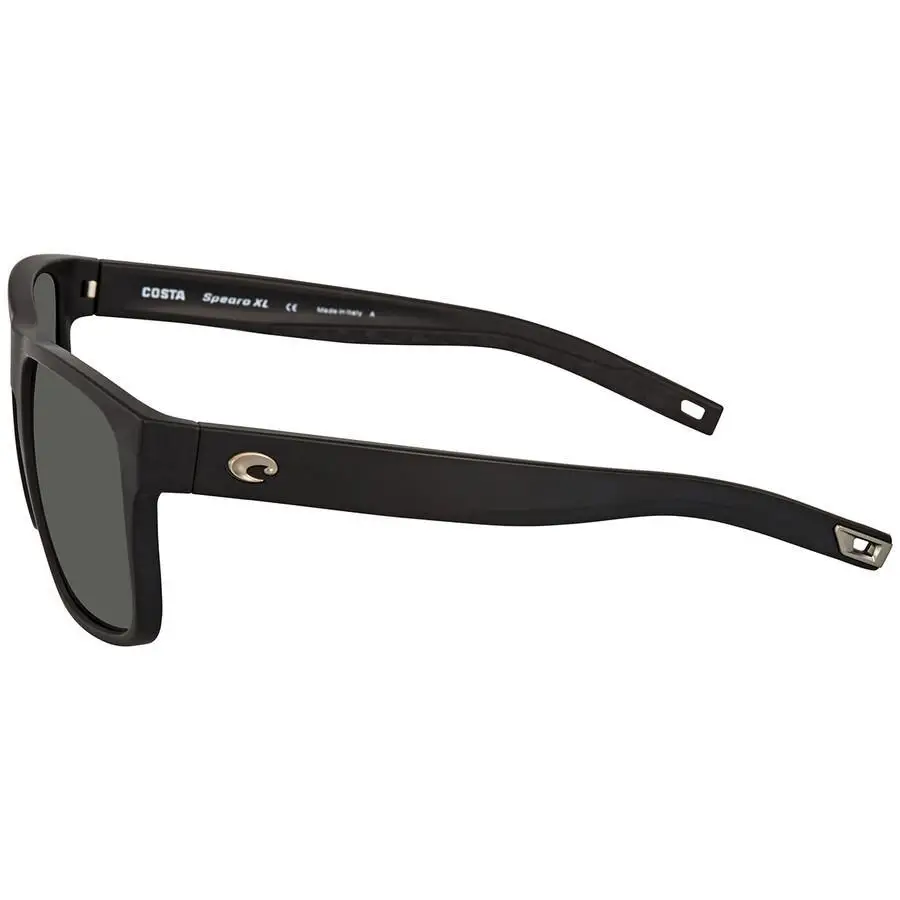 Costa Del Mar | SPEARO XL Grey Polarized Glass Rectangular Men's Sunglasses 6S9013 901304 59 - Image 3