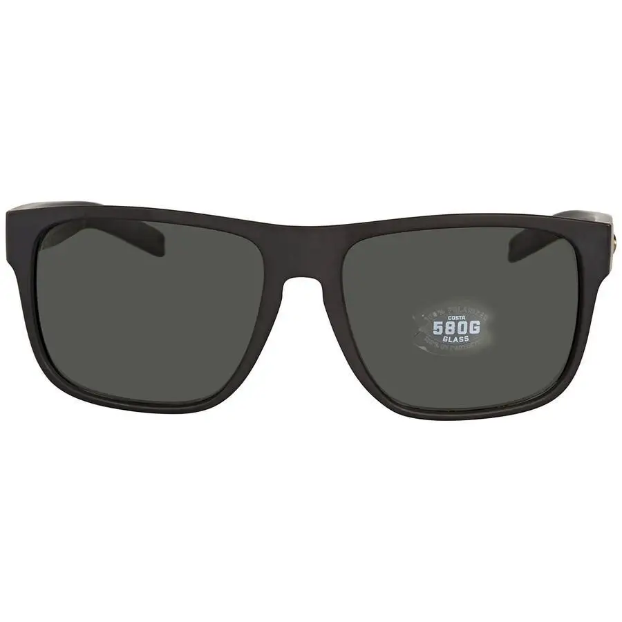 Costa Del Mar | SPEARO XL Grey Polarized Glass Rectangular Men's Sunglasses 6S9013 901304 59