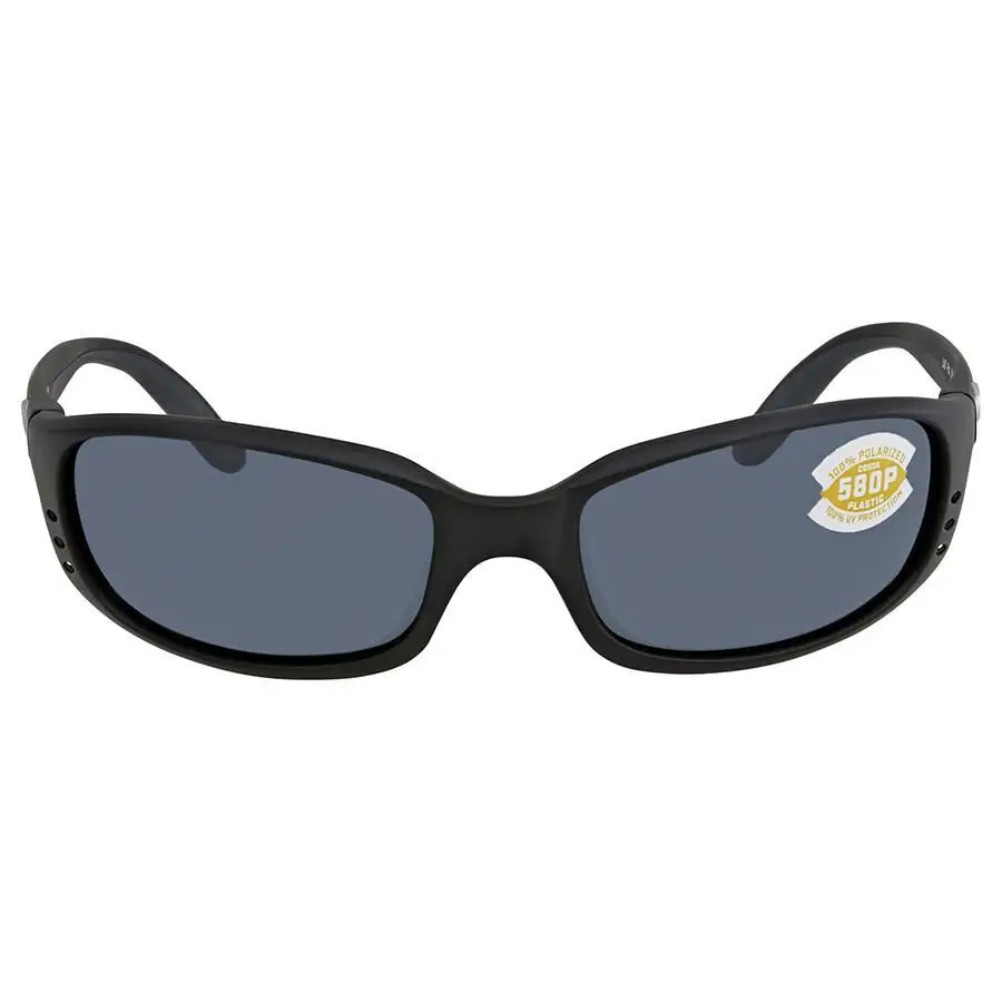 Costa Del Mar | BRINE Grey Polarized Polycarbonate Men's Sunglasses BR 11 OGP 59