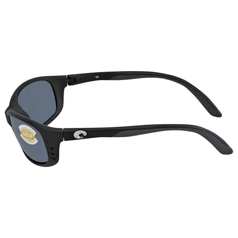 Costa Del Mar | BRINE Grey Polarized Polycarbonate Men's Sunglasses BR 11 OGP 59 - Image 3