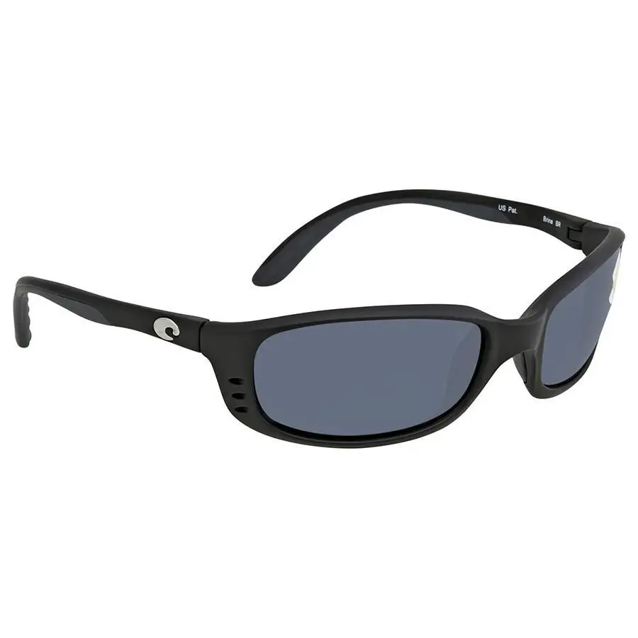 Costa Del Mar | BRINE Grey Polarized Polycarbonate Men's Sunglasses BR 11 OGP 59 - Image 2