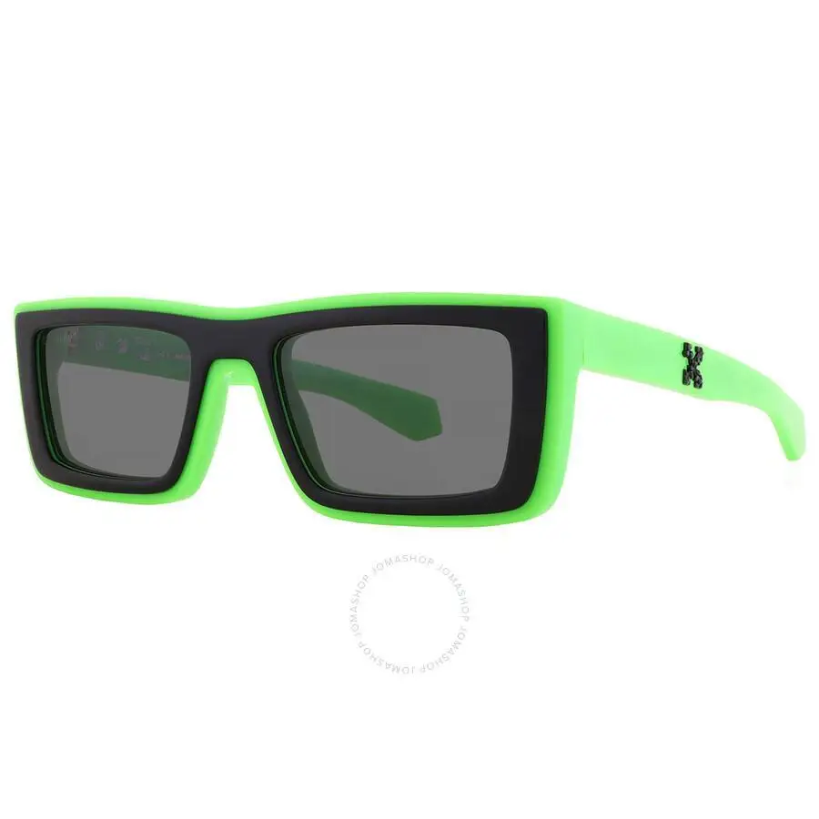 Off-White | Jacob Dark Grey Browline Men's Sunglasses OERI043 5907 55 - Image 2