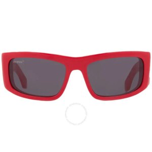 Off-White | Joseph Dark Grey Wrap Unisex Sunglasses OERI044 2507 61