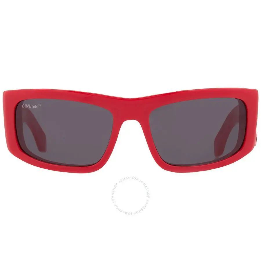 Off-White | Joseph Dark Grey Wrap Unisex Sunglasses OERI044 2507 61
