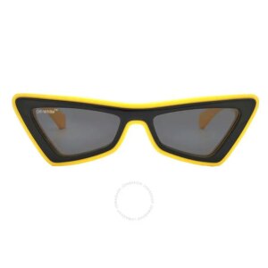 Off-White | Artemisia Dark Grey Cat Eye Ladies Sunglasses OERI042 1807 55