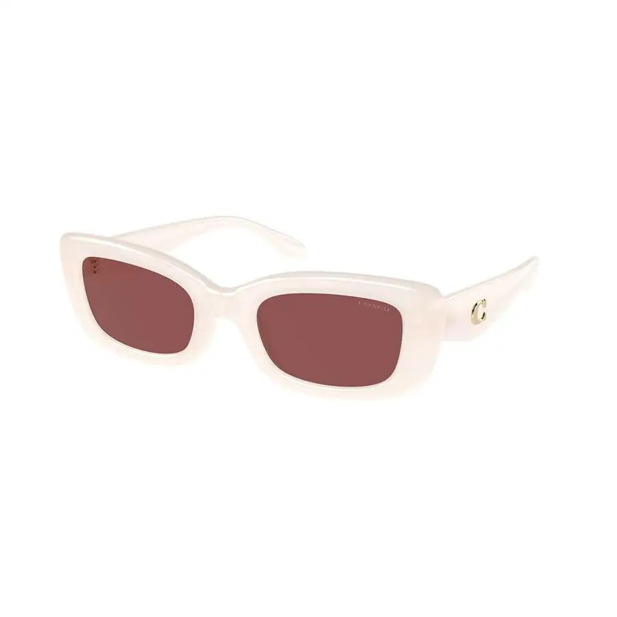 Coach | Pomace Red Rectangular Ladies Sunglasses HC8390U 580575 51