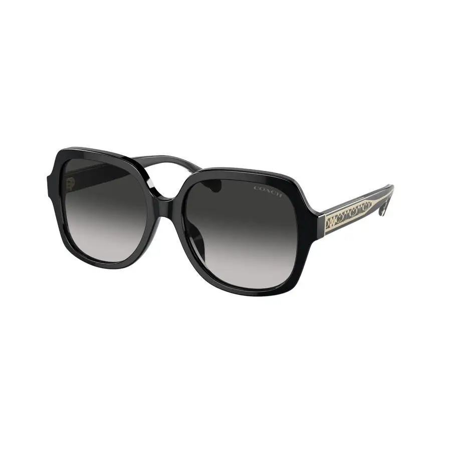 Coach | Grey Gradient Square Ladies Sunglasses HC8395U 50023C 54
