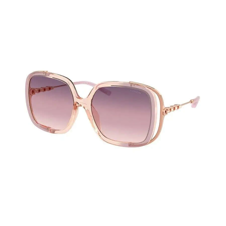 Coach | Purple Yellow Gradient Square Ladies Sunglasses HC8423U 5889U6 56