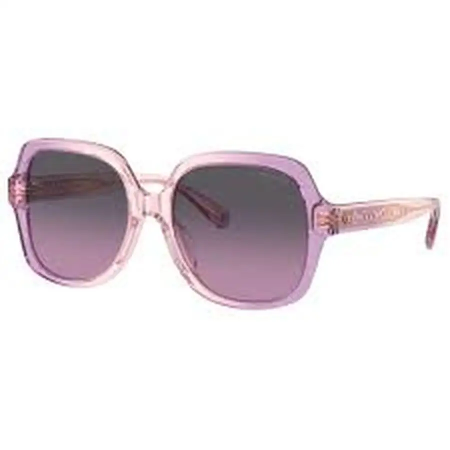 Coach | Purple Gradient Square Ladies Sunglasses HC8395U 581390 54