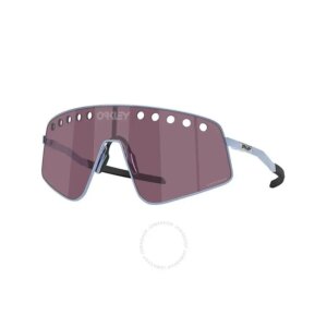Oakley | Sutro TI Sweep Prizm Road Shield Unisex Titanium Sunglasses OO6025 602504 138